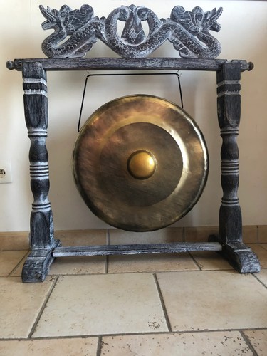 Gong tibétain médicinal - tibétain, sur