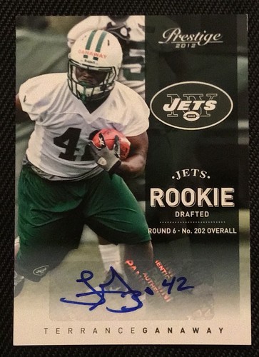 Terrance ganaway authentic rc - ganaway,