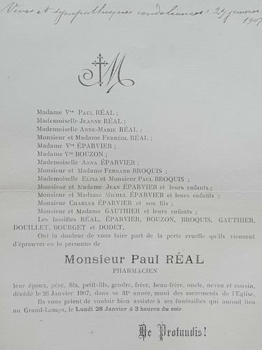 Paul real eparvier - real, bouzon