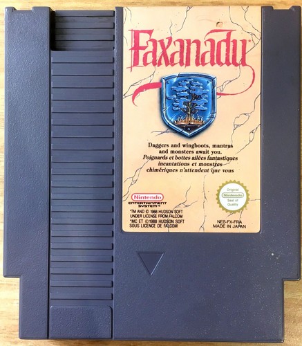 Faxanadu cartouche seule - faxanadu,