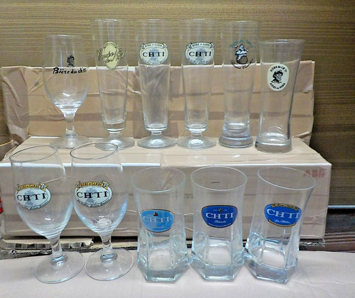 Verre ancien biere - 11,
