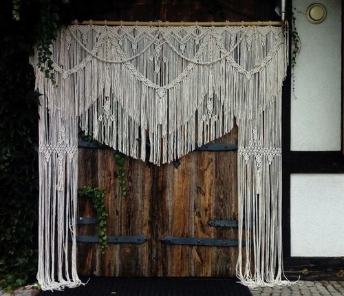 Handcraft backdrop macrame - backdrop,,