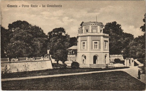 Cpa caserta parco - parco, reale