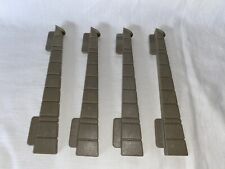 Playmobil 4 Contreforts Mur Château Maison Ferme 3441 3445 3450 3666