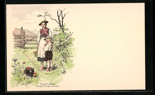 Carte postale artiste - carte,