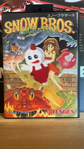 Snow bros ntsc sega - snow,