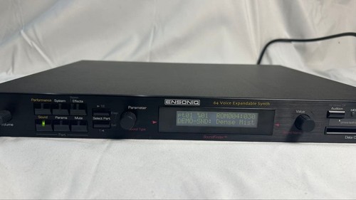 Ensoniq rack sound - mr-rack, mr