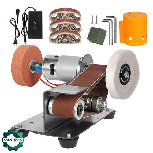 Ponceuse bande électrique - À,