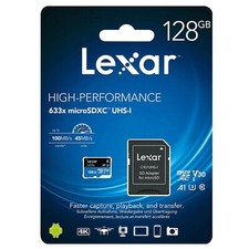 LEXAR 128 Go 100 Mo/s Carte