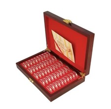 Boîte pièces monnaie bois - boîte,