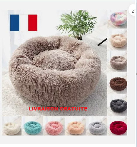 Lit donut rond pour - lit,