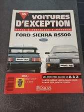 Revue Editions ATLAS - Voitures d'Exception numéro 65 : FORD SIERRA RS500