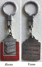 Porte-clé métal Batterie