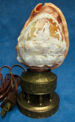 Cameo shell lampe camée - shell,
