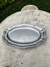 Plat de forme ovale en inox