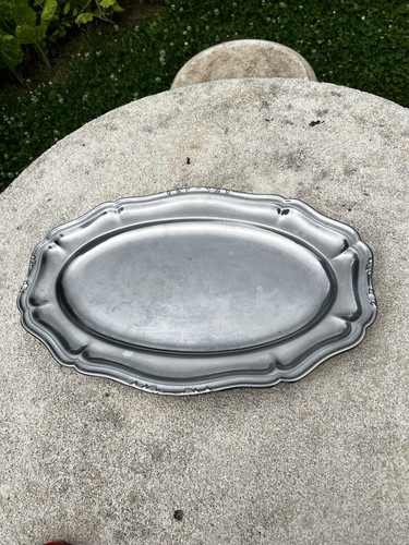 Plat forme ovale inox - de, en