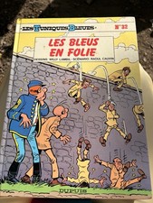 BD LES TUNIQUE BLEUES LES BLEUS EN FOLIE N 32 DUPUIS 