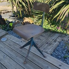 ANCIENNE CHAISE INDUSTRIELLE ATELIER odelberg olson par knoll Dlg Jean Prouvé 