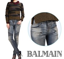 Balmain Veste en jean femme