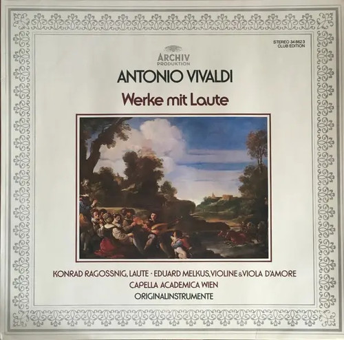 Vivaldi œuvres avec laute - Œuvres,