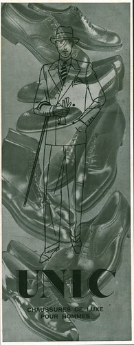 Publicité ancienne chaussures