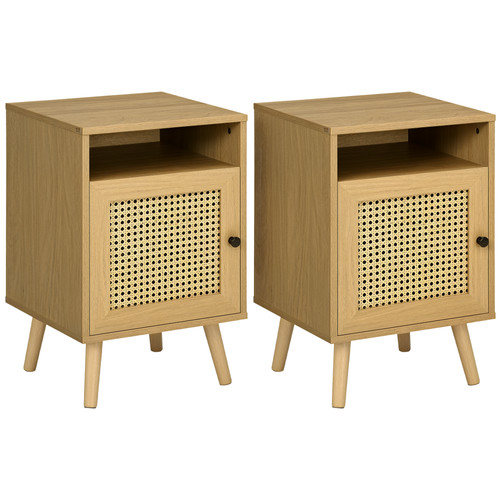 Homcom table chevet - de,