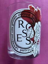 Pot de Bougie VIDE Diptyque / Photophore Roses / Édition Limitée