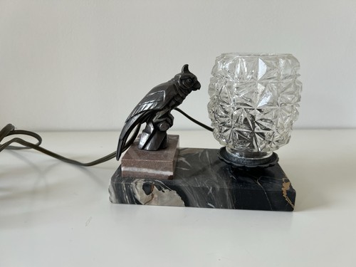 Lampe art déco base - , marbre