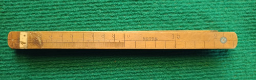 Ancien metre bois pliant en - ancien,