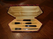 Ancien nécessaire de bureau d'écriture art nouveau/art déco