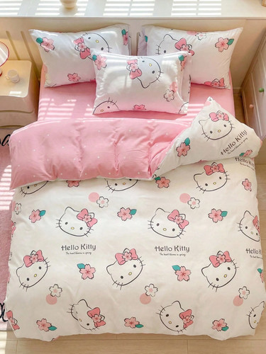 Hello kitty duvet cover set - hello,