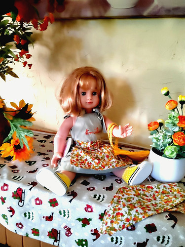Poupee mode travaux emilie - poupee,