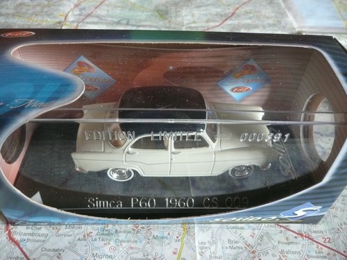 Simca bicolore 1960 - p,