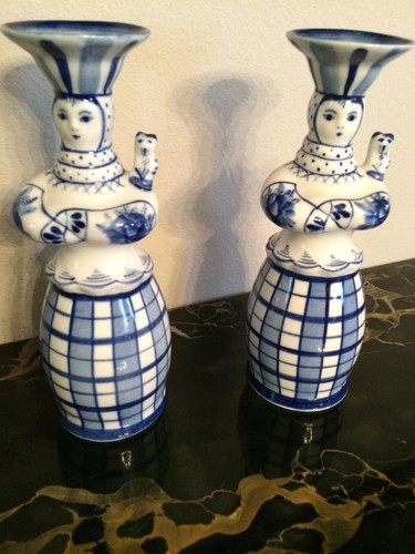 Cobalt blue russian porcelin - blue,
