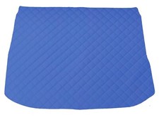 Cuir éco Tapis de coffre BLEU