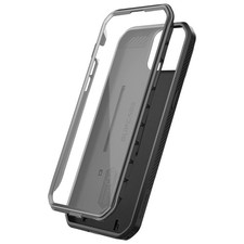 Coque Intégrale pour iPhone 15 Antichoc Béquille Supcase Unicorn Beetle Pro Noir
