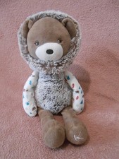 Doudou peluche ours pantin