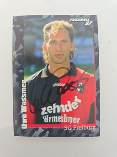 Uwe wassmer panini autographe - wassmer,