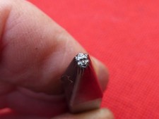 poincon matoir outil ancien d'orfevre bijoutier joaillier J32 visage tete faune