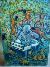 MARTINERY  Tableau 50 Sur 70    Le Sacre du Printemps 