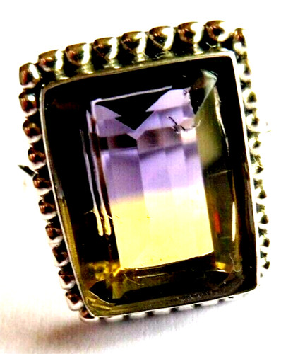 Bague amétrine précieuse - amétrine,