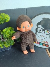 peluche kiki le vrai ajena singe marron yeux a supp supprimer