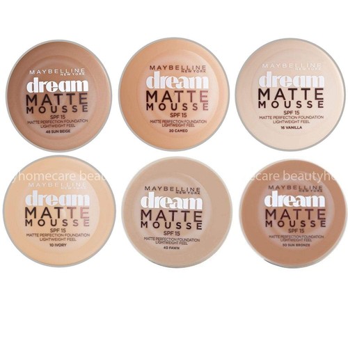 Fond teint mousse - de, mat