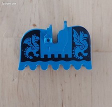 LEGO Cheval Barding avec BLEU