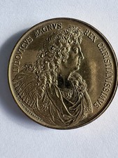 Médaille louis xiv nec - médaille,