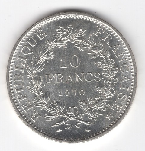 Francs hercule 1970 - 10,