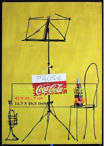 Coca cola 1950 leupin a3 - 1950,