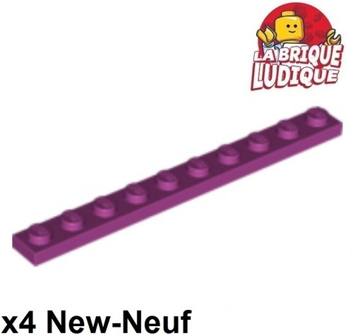 Lego plaque plate - plaque, 1x10