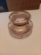 boîte en verre ancienne Émaillée 