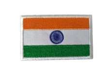 Ecusson/patch Drapeau Inde velcro - Livraison gratuite